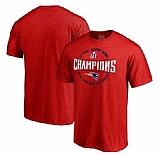 Men's New England Patriots Pro Line by Fanatics Branded 5-Time Super Bowl Champions Minute Drill T-Shirt - Red FengYun,baseball caps,new era cap wholesale,wholesale hats